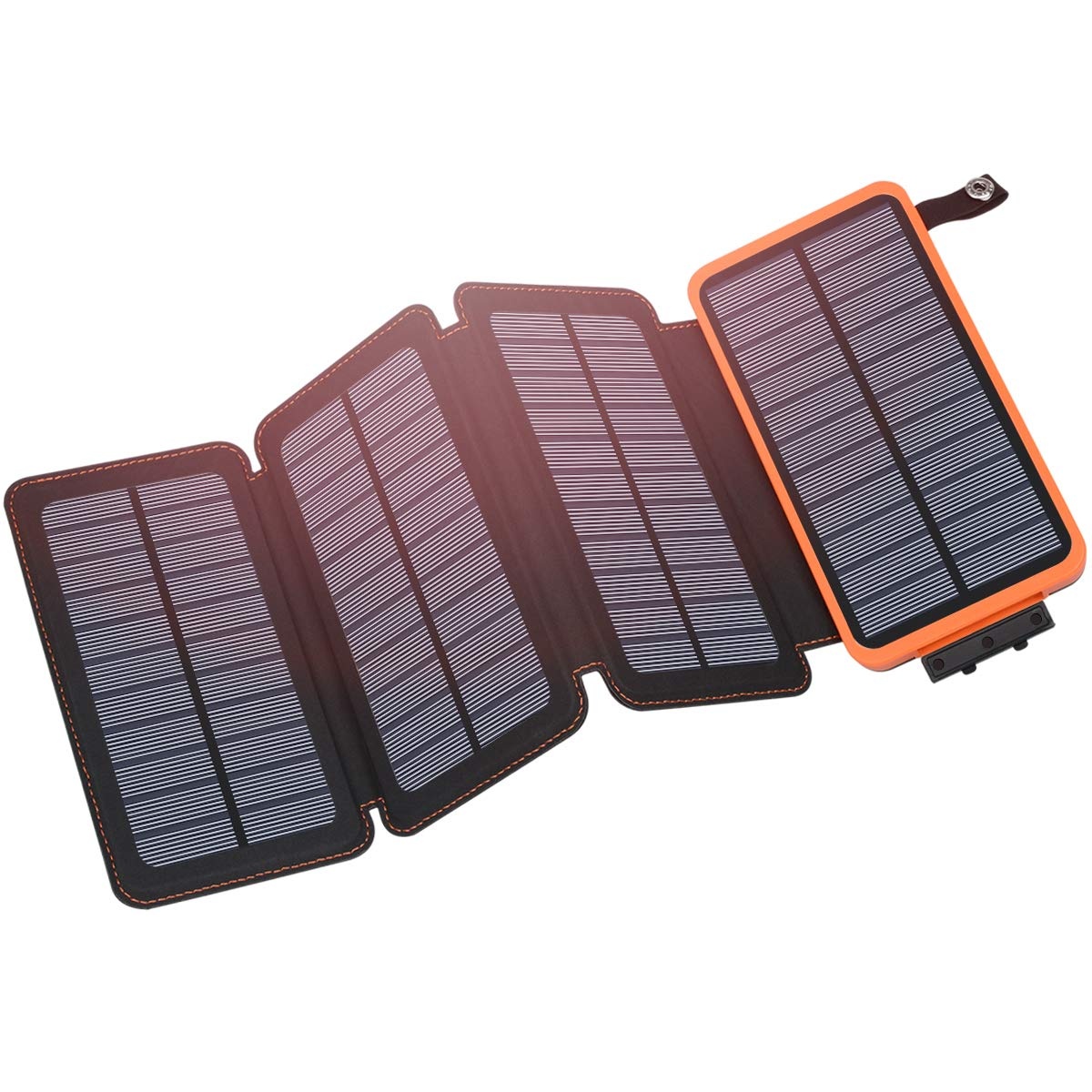 25000mAh Solar Charger with 4 Foldable Panels